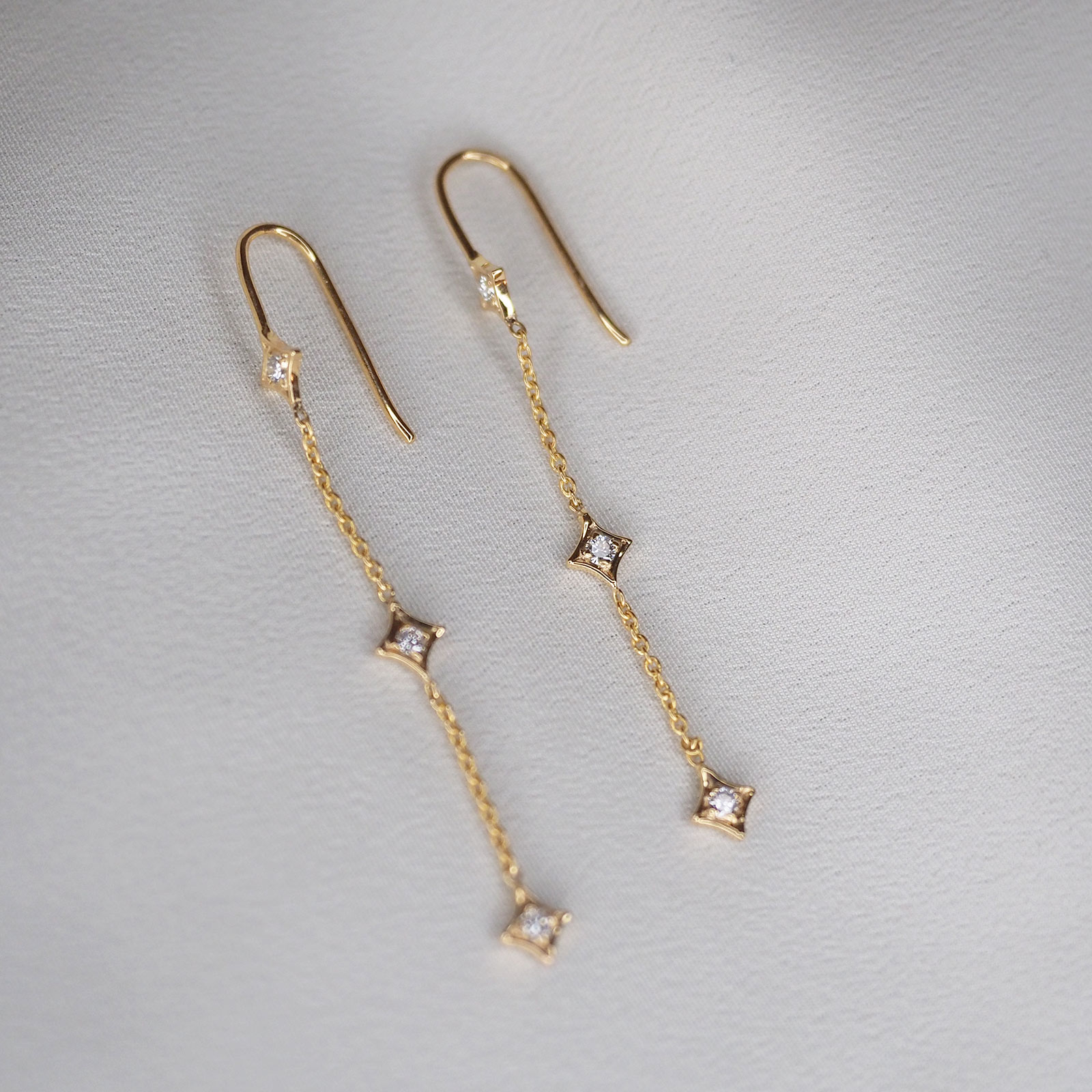 14K Gold Earrings | Studs, Huggies, Hoop, Single Earring – AMYO Jewelry