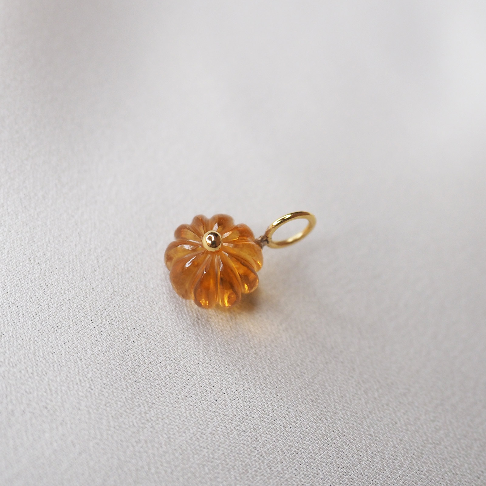 Carved citrine deals